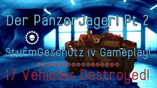 Der PanzerJager Pt 2  Sturmgeschutz iv Gameplay  17 Vehicles Destroyed  Battlefield V [upl. by Bethesde]