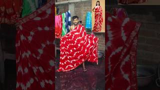 Batik linen saree Wholesaler [upl. by Eerolam]