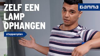 Lamp ophangen aan het plafond hoe moet het en waar moet je op letten  GAMMA [upl. by Nazler]