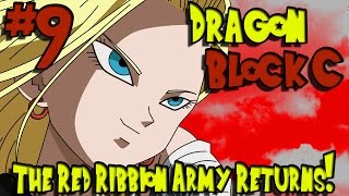 Minecraft Dragon Ball Z Mod Dragon Block C  Episode 9  The Red Ribbon Army Returns [upl. by Allemat]