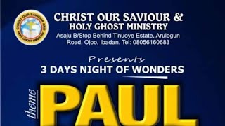 THE NIGHT OF PAUL AND SILAS  DAYS  5122024  PASTOR ASANLAYE OLUWASEUN LIVE [upl. by Nodnorb223]