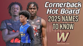 FSU CB Recruiting Hot Board  Names to Know in 2025 Class  FSU Football Recruiting  Warchant TV [upl. by Aidnama]