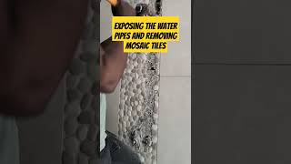 Leaking shower water pipeplumbing new yt shorts plumber cpt 2024 viralshort tiktok tiles [upl. by Lika]