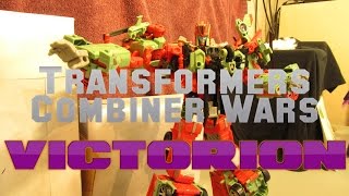 Transformers Combiner Wars Victorion Stop Motion Part 3 [upl. by Aivatal]