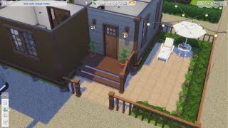 The Sims 4 No CC Base Game Trailer Homes 5 No commentary No speed build [upl. by Auop]