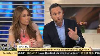 Så klarar du personlighetstestet vid arbetsintervjun  Nyhetsmorgon TV4 [upl. by Maura]