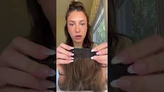 Double ponytail extension tutorial ！！！ hairreviews humanhairextensions hairstyle hairtok [upl. by Ecydnac]