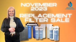 November Filter Sale 30 Off Filter Replacments [upl. by Anoik]