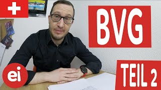 Wie funktioniert eine Pensionskasse  BVG  Beiträge TEIL 2 [upl. by Hay]