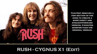 Rush  Cygnus X1 edit [upl. by Aneras]