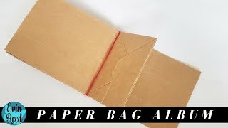 How to Make a Paper Bag Mini Album [upl. by Acireed361]