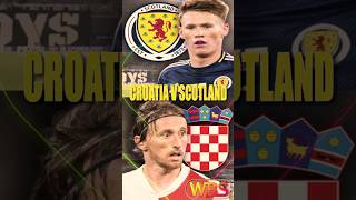 Croatia v Scotland live update 11 worldbreakingstories [upl. by Oad]