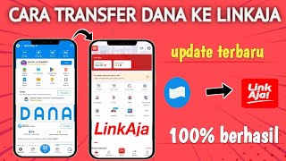 Cara transfer Dana ke LinkAja terbaru  top up linkaja via dana [upl. by Enyad]