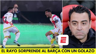 GOLAZO DEL RAYO VALLECANO sorprende al BARCELONA Unai López marca el 10  La Liga [upl. by Lewiss127]