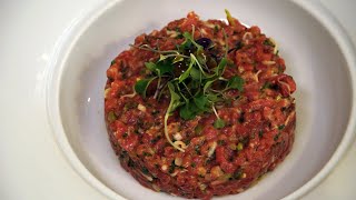 STEAK TARTAR Restaurante Cal Ros de Girona [upl. by Peggy]