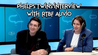 James and Oliver Phelps interview with rtbf Auvio [upl. by Annoyk45]