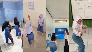 Joget Cewek SMA Sampai pinggang Geal Geol  Tren Tiktok Viral [upl. by Roswald482]