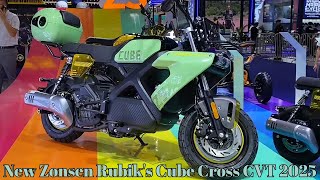 Unveiled at Moto Expo  149cc  Weight 120 Kg  New Zonsen Rubiks Cube Cross CVT 2025 [upl. by Valer]