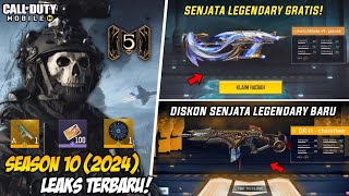 Season 10 2024 legendary switchblade x9 gratis  event anniversary  series armory baru codm S10 [upl. by Ahsatal]