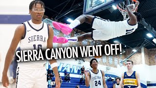 Bryce James Goes Wild in Sierra Canyon 60 point W vs Australia Team [upl. by Chow]