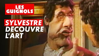 La 1ère fois de Sylvestre au musée  Les Guignols  CANAL [upl. by Prager]