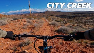 A rocky and sandy singletrack just a few minutes away from the city  City Creek MTB trail [upl. by Esbenshade449]