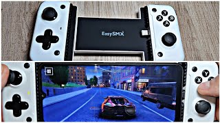 EasySMX M05 Mobile Gaming Controller Review [upl. by Netsirc]