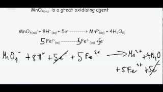 OCR A level Chemisty Unit F325 Module 3  Redox Titrations [upl. by Elston]