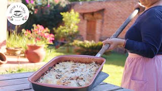 Lasagna artesanal al horno🍝 Deliciosas galletas de nuez 🍪 [upl. by Purity192]