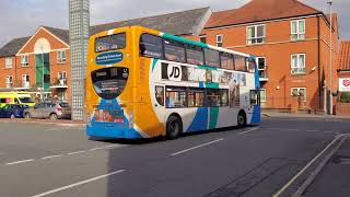 Buses at Grimsby Riverhead Exchange Louth Bus Station amp Mablethorpe 03092024 [upl. by Chinua]