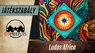 JÁTÉKSZABÁLY LUDOS AFRICA [upl. by Ettennahs]