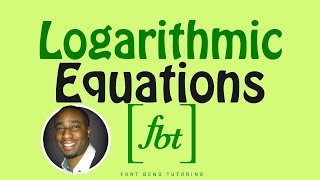 Solving Logarithmic Equations fbt StepbyStep [upl. by Doykos]