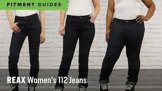 REAX Womens 112 Jeans Fitment [upl. by Moina]