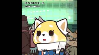 Retsuko English MD Bootleg Continue Game Over Screens [upl. by Mateo]