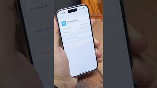 How share your WiFi password QUICKLY in iOS 18 with a QR code ios18 shorts [upl. by Innavoij]