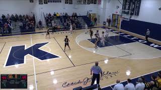 Kutztown vs Northwestern Lehigh Varsity Mens Basketball [upl. by Ahsenrac]