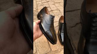 Classic Black Oxford Shoes menshoes bespokeshoes handmadeshoes customshoes shoes [upl. by Adym]