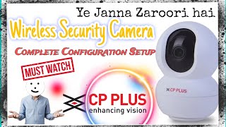 How to Connect CP PLUS EzyKam Camera to Wifi  Connect with Mobile cctvcamera viral [upl. by Placida]