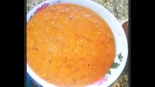 Salsa Roja picante PARA TACOS  Spicy Hot Red Salsa FOR TACOS [upl. by Foulk239]