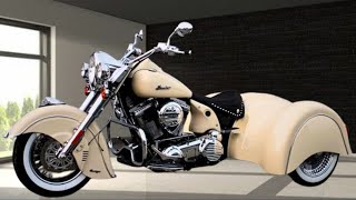 Exploring the New Indian Chief Vintage Trike  The Journey of Elegance and Power [upl. by Zashin]