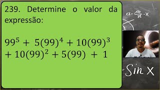 QUESTÃO 239  Binômio de Newton [upl. by Adlemy]