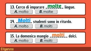 Italian how to improve for a language exam  Guided grammar exercises  Learn italian free lessons [upl. by Vokay]