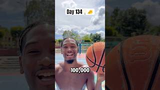 Day 134 Of 100k Sub Challenge lightcheeselarry basketball trickshots [upl. by Aitnas547]