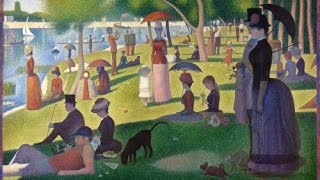 Georges Seurat Brief biography and artwork Great for kids and esl [upl. by Barabas]