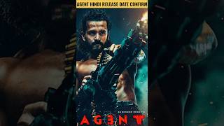 Agent Hindi Dubbed Movie Release Date Confirm  Akhil Akkinenil Sakshi Vaidya [upl. by Imogene269]