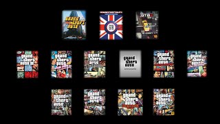 All Grand Theft Auto themes 19972013 [upl. by Notsgnal]