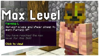 Ive achieved the MAX level Hypixel Skyblock [upl. by Annahael594]