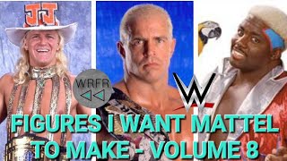 These are three figures I want Mattel to make volume 8 subscribe wwe [upl. by Itsa510]