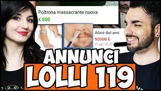 CON LE LACRIME Annunci Lolli 119 [upl. by Eneles870]