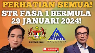 TERKINI SAHIH STR FASA 1 BERMULA 29 JANUARI 2024 [upl. by Zwart66]